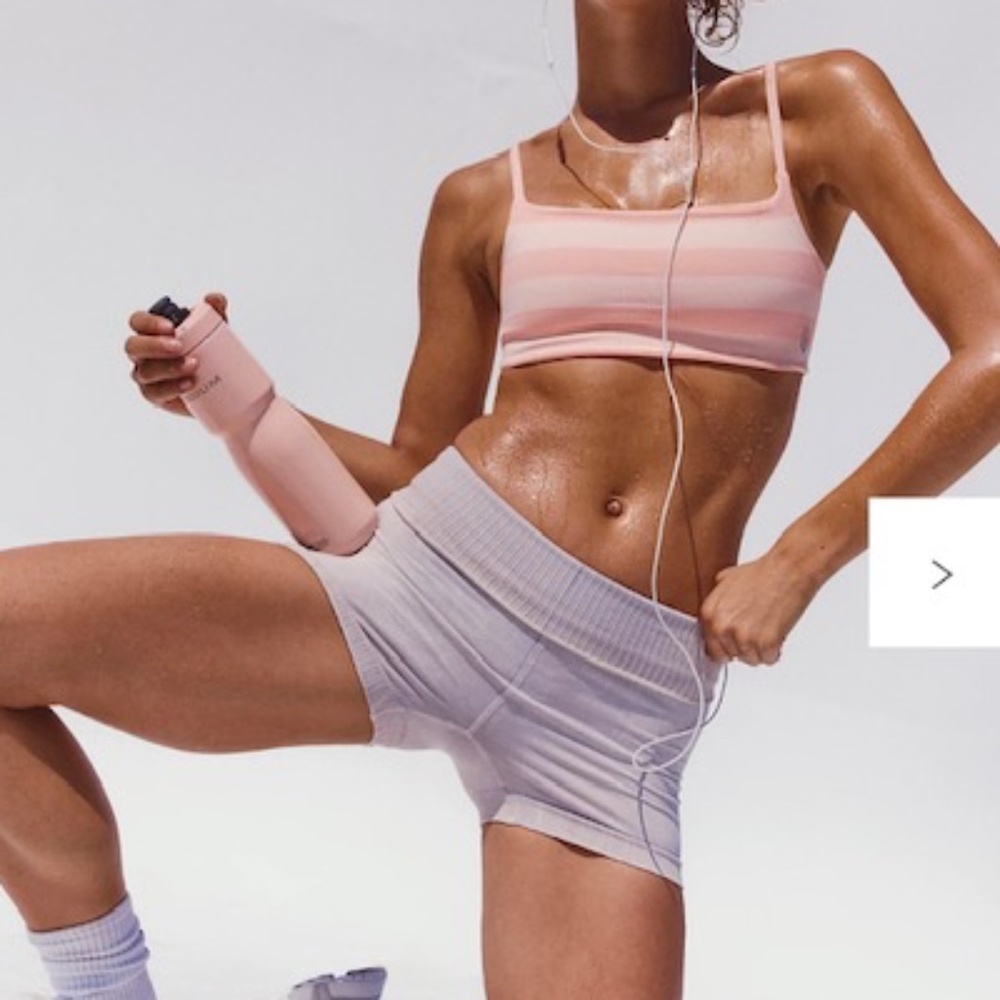 Free People Tighten Up Reversible Sports Bra Low Impact